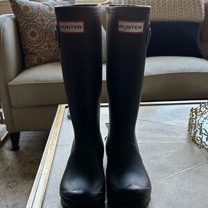 Hunter Classic Black Waterproof Boots